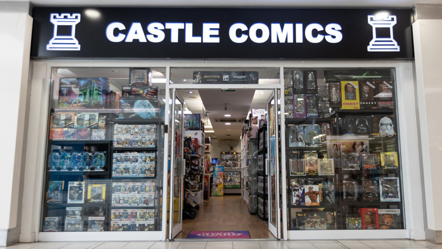 Castle Comics Cumbernauld store front