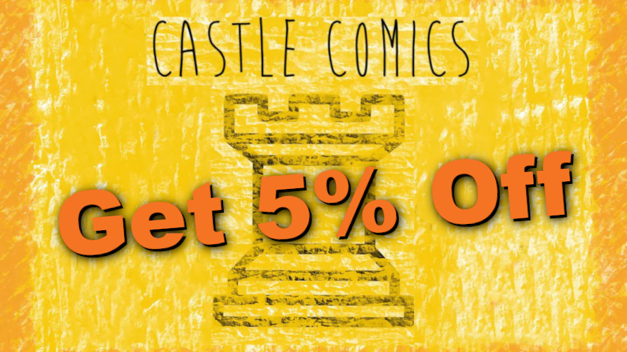Get 5% off in store purchases at Castle Comics
