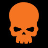 Orange Team Skull Crossfire Gaming Club