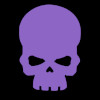 Purple Team Skull Crossfire Gaming Club
