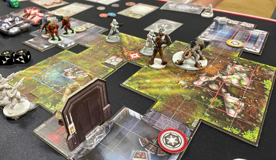 Star Wars Imperial Assault played at Crossfire Gaming Club