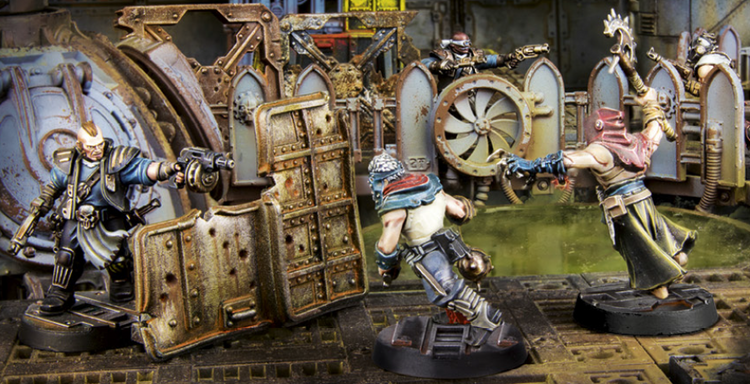 Necromunda OOP Gang Leader's Accessories Pack Scenario Cards