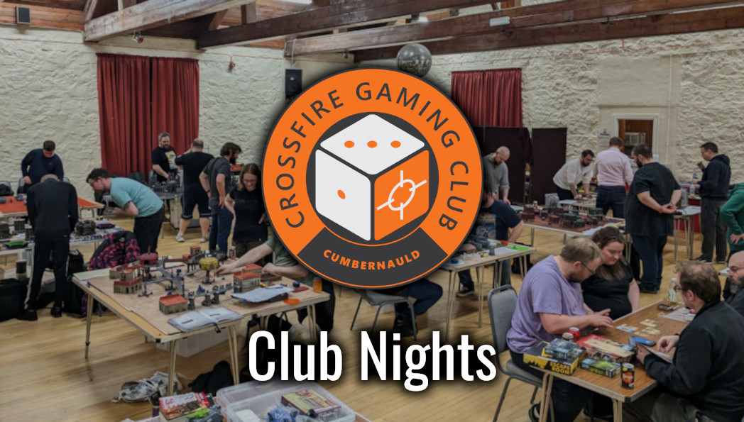 Crossfire Gaming Club Nights
